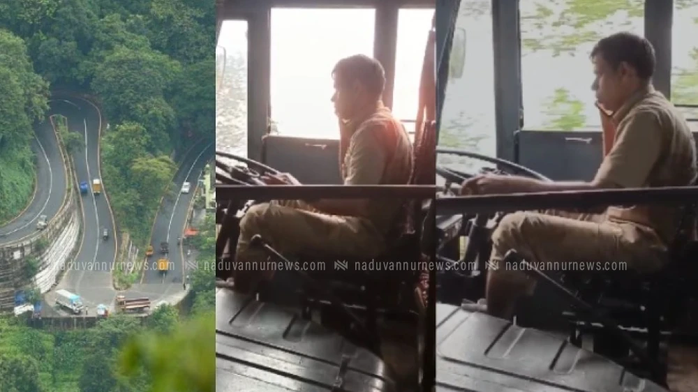 താമരശ്ശേരി ചുരത്തിലെ അപകടയാത്ര; കെ.എസ്.ആർ.ടി.സി. ഡ്രൈവറുടെ ലൈസൻസ് റദ്ദാക്കും