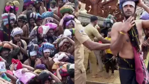 
                        കനത്ത മഴയെ അവഗണിച്ചും ശബരിമലയിലേക്ക് തീര്‍ത്ഥാടക പ്രവാഹം