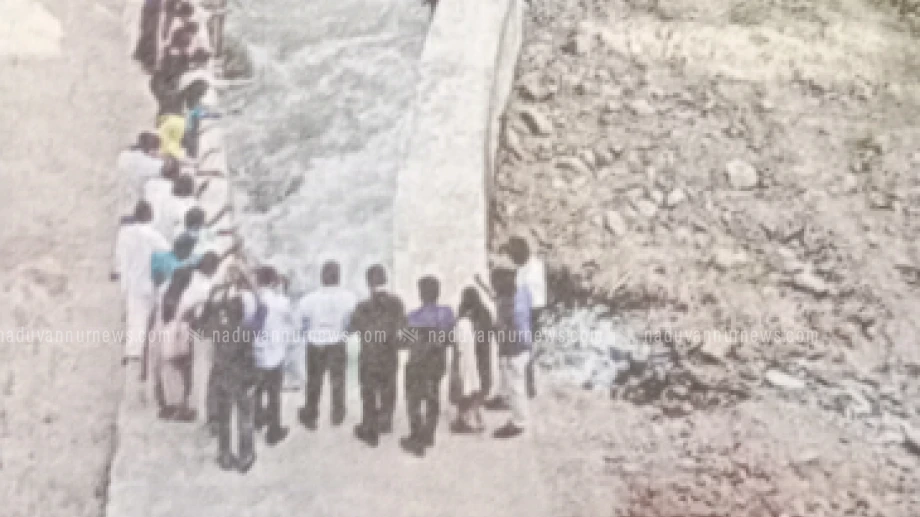 കുറ്റ്യാടി ജലസേചന പദ്ധതി : കനാൽ തുറന്നു 