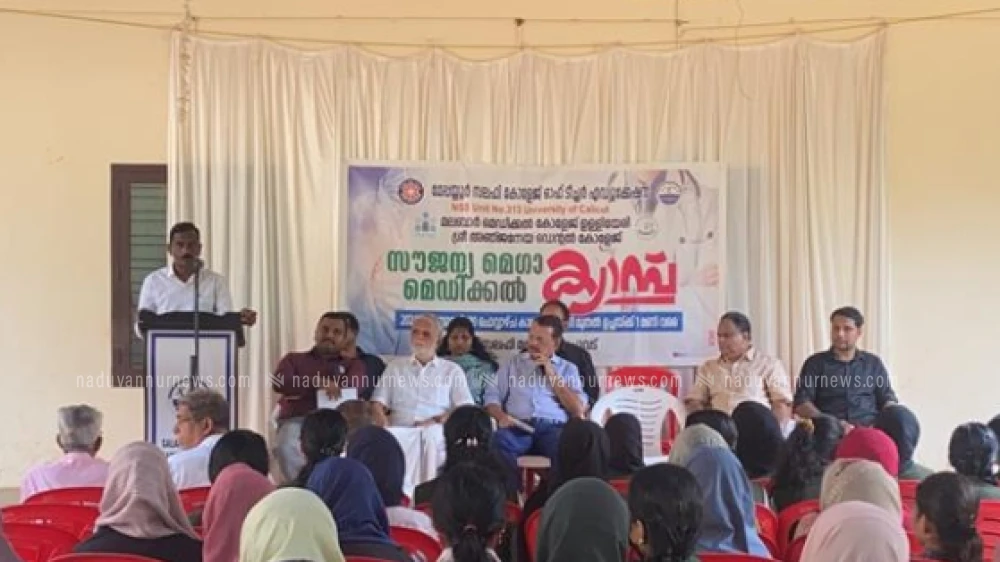 പാലച്ചുവട് സലഫി മദ്രസയിൽ മെഡിക്കൽ ക്യാമ്പ് സംഘടിപ്പിച്ചു