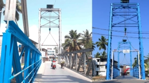 
                        കേരളത്തിലെ ആദ്യ ലിഫ്റ്റ് പാലം മുഖ്യമന്ത്രി നാടിന് സമർപ്പിച്ചു