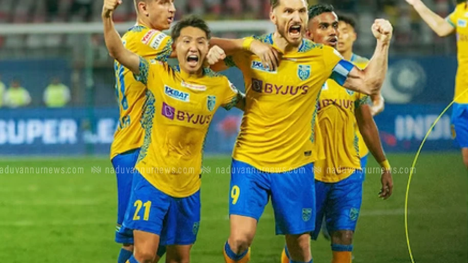 കൊച്ചിയില്‍ കേരള ബ്ലാസ്റ്റേഴ്‌സ് രണ്ടാം പകുതിയില്‍ നാലടിച്ച് ഗോവയെ കത്തിച്ചു