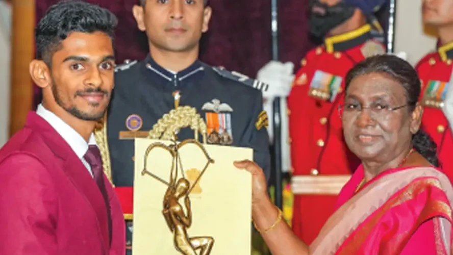 പുരസ്‌കാരനേട്ടത്തിൽ ശ്രീശങ്കർ, ഷമി, ഭാസ്‌കരൻ