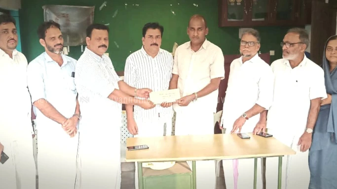മേപ്പയൂരിലെ അഞ്ചു വയസ്സുകാരിയുടെ ചികിത്സാ സഹായഫണ്ട് കൈമാറി