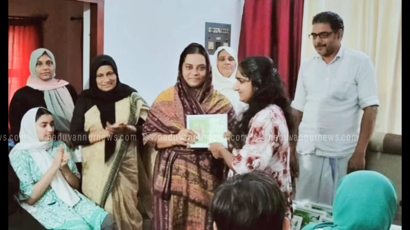 ചേനോളിയിൽ വനിതാ ലീഗ് അനുമോദന സദസ് നടത്തി