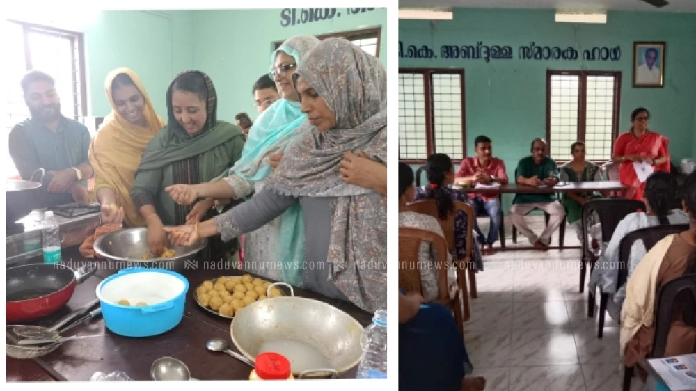 കോട്ടൂർ സോഷ്യൽ വെൽഫയർ സൊസൈറ്റി പലഹാര നിർമ്മാണ പരിശീലനം ആരംഭിച്ചു