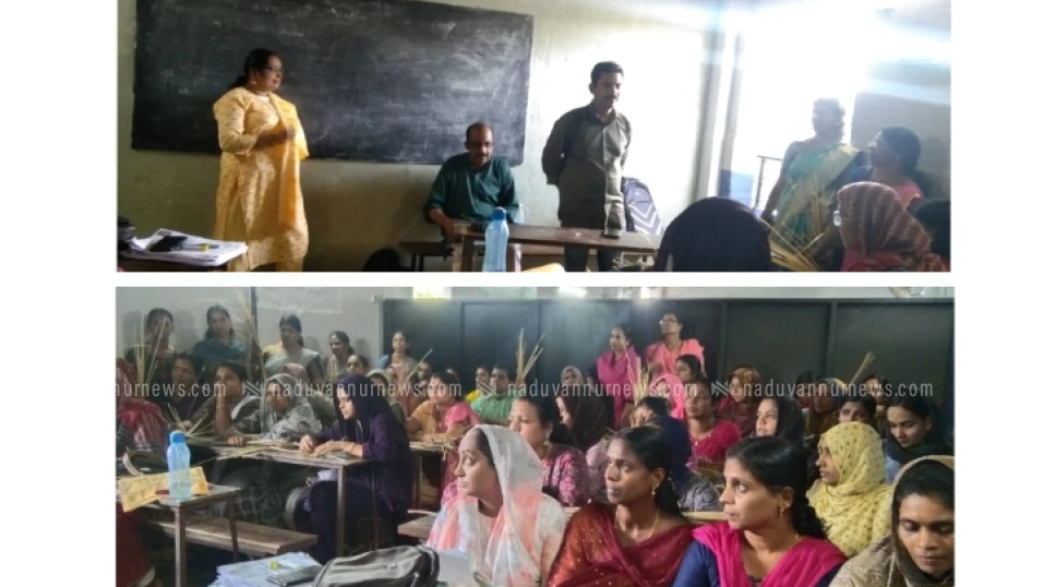  കോട്ടൂർ സോഷ്യൽ വെൽഫയർ സൊസൈറ്റി കരകൗശല സ്കിൽ ടെസ്റ്റ് നടത്തി