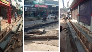 
                        ഉള്ളിയേരി ടൗണിലെ വെള്ളക്കെട്ടിന് പരിഹാരവുമായി പി.ഡബ്ല്യൂ.ഡി.