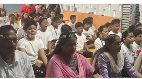  കാക്കൂർ സരസ്വതി വിദ്യാമന്ദിർ  അന്താരാഷ്ട്ര യോഗ ദിനവും, ലോക സംഗീത ദിനവും വിപുലമായ പരിപാടികളോടെ ആഘോഷിച്ചു