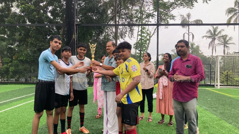 ബ്രെയിൻ പ്ലസ് അക്കാദമി നടുവണ്ണൂർ ഫുട്ബോൾ മത്സരം സംഘടിപ്പിച്ചു