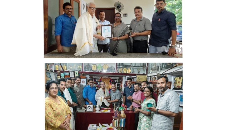  വിദ്യാലയത്തെ മികവിലെത്തിച്ച അദ്ധ്യാപകരെ ജി.എച്ച്.എസ്.എസ്. നടുവണ്ണൂർ ആദരിച്ചു