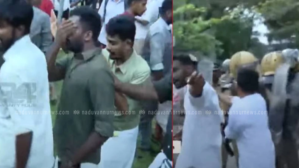 കേരള സർവകലാശാല ആസ്ഥാനത്ത് എസ്എഫ്ഐ-കെഎസ്‌യു സംഘർഷം