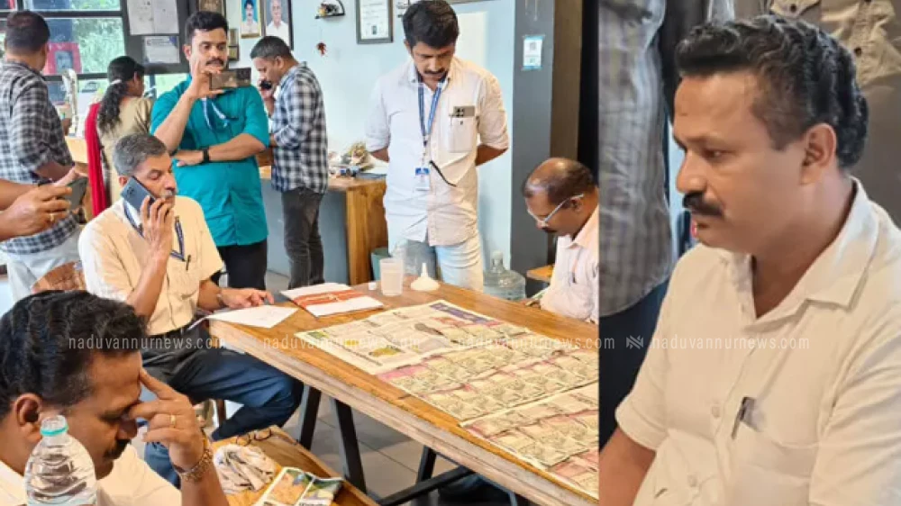  വയനാട്ടിൽ കൈക്കൂലി വാങ്ങവേ വില്ലേജ് ഓഫീസർ വിജിലൻസ് പിടിയിൽ