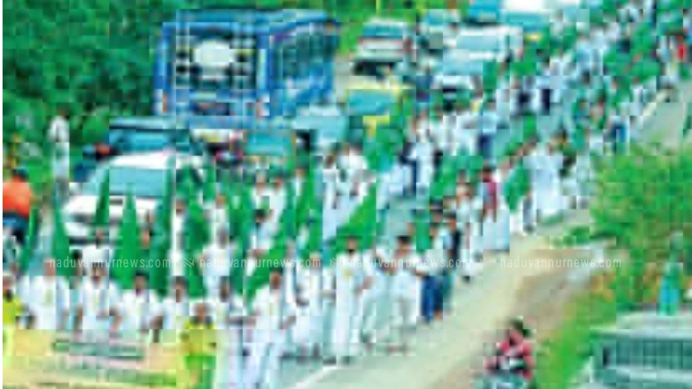 കാരശ്ശേരി പഞ്ചായത്ത് ലീഗ് സമ്മേളനം ഉജ്ജ്വല പ്രകടനത്തോടെ സമാപിച്ചു