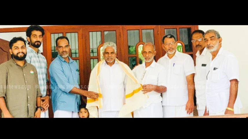 മേപ്പയൂരിൽ പഞ്ചായത്തിലെ മികച്ച നെൽ കർഷകനെ മുസ്‌ലിം ലീഗ് കമ്മിറ്റി ആദരിച്ചു