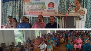 
                        പാചക തൊഴിലാളികൾക്ക് ശില്പ ശാല ചെറുവാളൂർ ഗവൺമെൻറ് എൽ പി സ്കൂളിൽ സംഘടിപ്പിച്ചു