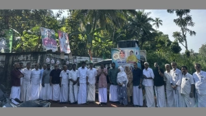 കരുവണ്ണൂർ ബ്ലോക്ക് ഡിവിഷൻ യു.ഡി എഫ് സ്ഥാനാർത്ഥി ഷറീന എം.പി.യുടെ പര്യാടനം