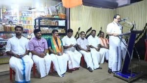 പഞ്ചായത്ത് തിരഞ്ഞെടു പ്പിൽ വികസനം ചർച്ച ചെയ്യുന്നത് ബി ജെ പി മാത്രം: വി കെ സജീവൻ