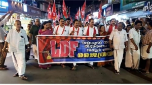 മേപ്പയ്യൂരിൽ എൽഡിഎഫ് തെരഞ്ഞെടുപ്പ് ജൈത്രയാത്ര സംഘടിപ്പിച്ചു