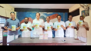മേപ്പയൂരിൽ യു.ഡി.എഫ്. പ്രകടന പത്രിക പ്രകാശനം ചെയ്തു