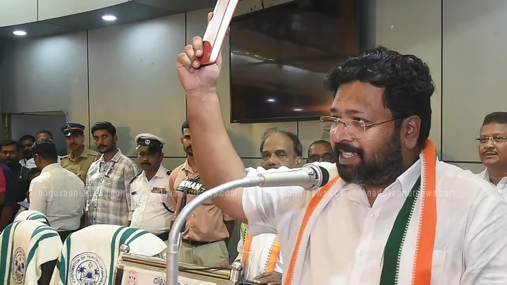  കെ എസ് ശബരിനാഥന്‍ തിരുവനന്തപുരം കോര്‍പ്പറേഷനില്‍  കോണ്‍ഗ്രസ് മേയര്‍ സ്ഥാനാര്‍ത്ഥി