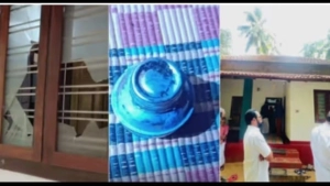വടകരയിൽ വോട്ട് മാറി ചെയ്ത എൽഡിഎഫ് അംഗത്തിന്റെ വീടിനുനേരെ ആക്രമണം