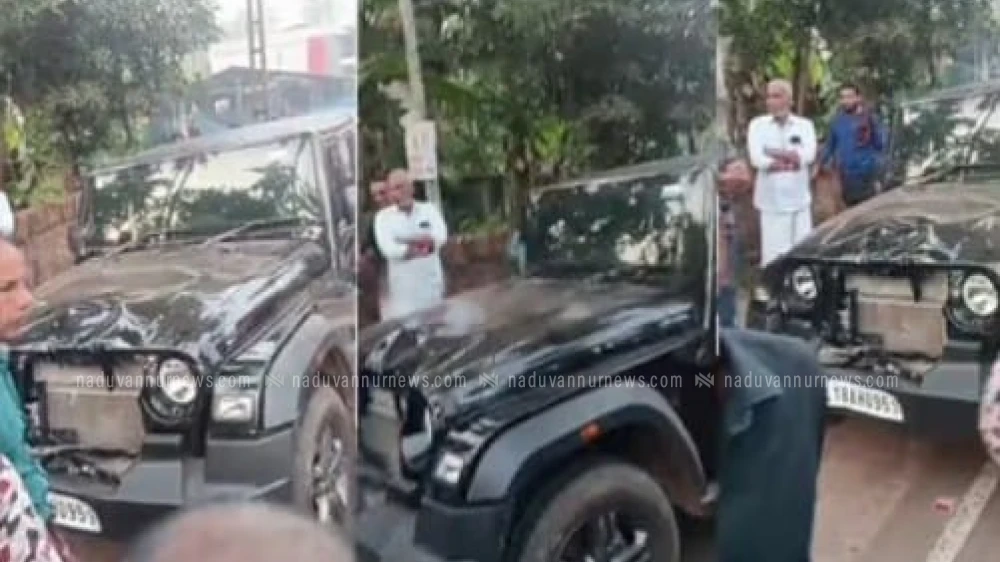  വടകര എടച്ചേരി താർ ജീപ്പ് ഇടിച്ച് ഹോട്ടൽ തൊഴിലാളിയായ വീട്ടമ്മ മരിച്ചു