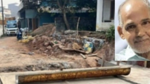 വില്യാപ്പള്ളിയിൽ റോഡരികിലെ കുഴിയിൽ വീണ് കാൽനട യാത്രക്കാരൻ മരിച്ചു