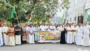 തൊഴിലുറപ്പ് പദ്ധതി അട്ടിമറിച്ചതിനെതിരെ മേപ്പയ്യൂരിൽ യു.ഡി.എഫ് പോസ്റ്റ് ഓഫീസ് ധർണ