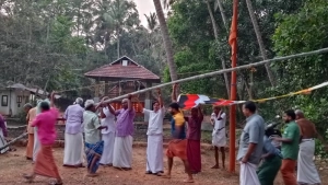 
                        ആവള കോരൻകുളങ്ങര പരദേവതാ ക്ഷേത്രോത്സവം കൊടിയേറി