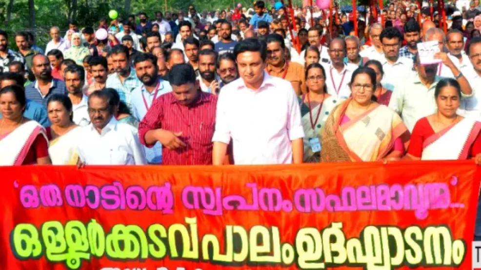 ഒളളൂർക്കടവ് പാലം ഉദ്ഘാടനം ചെയ്തു;ഗതാഗതത്തി ന് തുറന്നു കൊടുത്തു