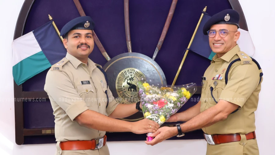 കോഴിക്കോട് റൂറൽ ജില്ല പോലീസ് മേധാവിയായി കെ.ഇ.ബൈജു ഐ.പി.എസ് ചുമതലയേറ്റു
