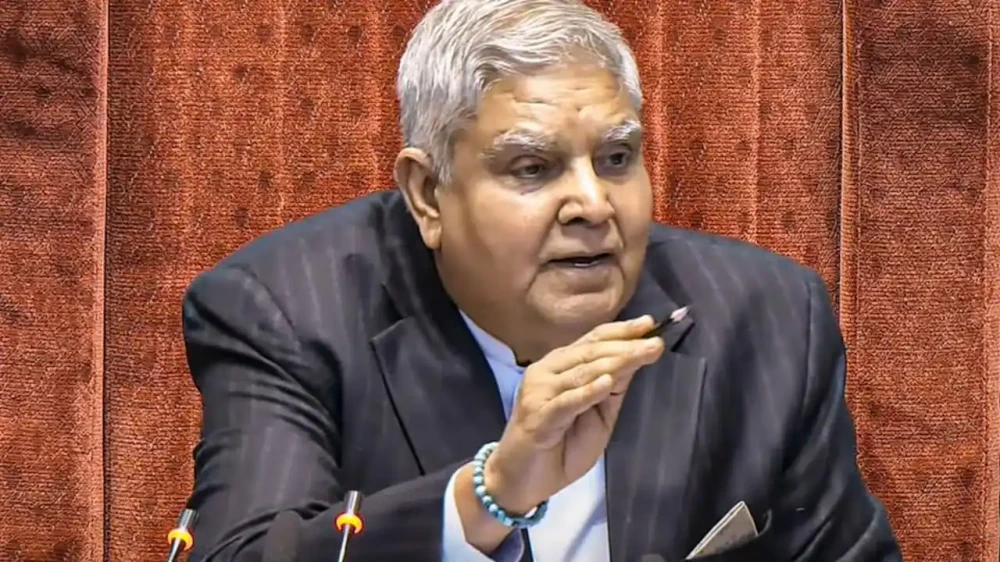 ഉപരാഷ്ട്രപതി ജഗദീപ് ധൻകർ രാജിവെച്ചു