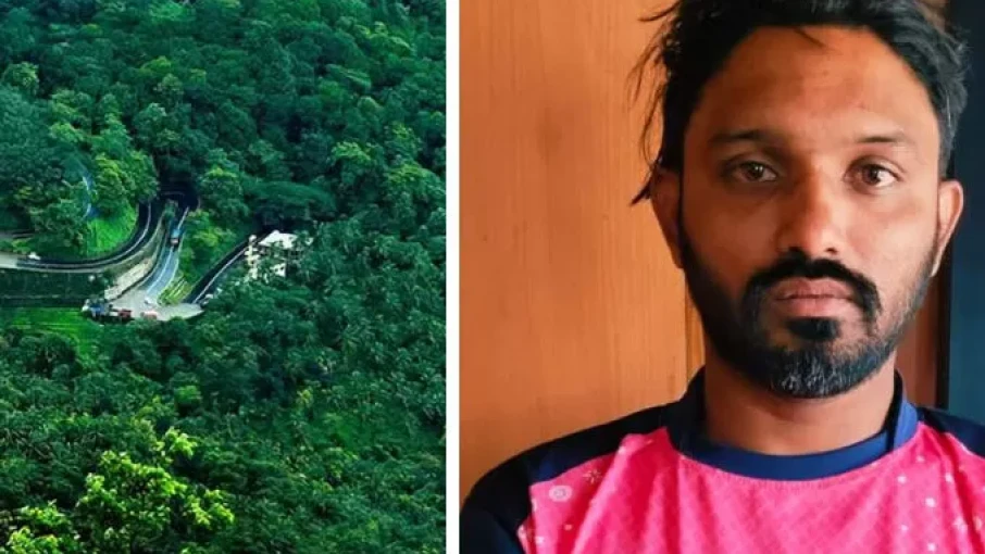 താമരശ്ശേരി കൊക്കയിലേക്ക് ചാടിയ യുവാവിന്റെ വാഹനത്തില്‍ എംഡിഎംഎ; ഡ്രോണ്‍ ഉപയോഗിച്ച് പരിശോധന