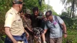 
                        കാവിലുംപാറയിൽ കാട്ടാനകുട്ടിയെ പിന്തുടരുന്നതിനിടയിൽ ആർആർടി അംഗത്തിന് പരിക്ക്