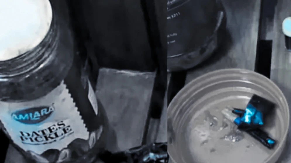 ഗല്‍ഫിലേക്ക് കൊണ്ടുപോകാനായി അയല്‍വാസി ഏല്‍പ്പിച്ച അച്ചാര്‍ കുപ്പിയില്‍ എംഡിഎംഎ