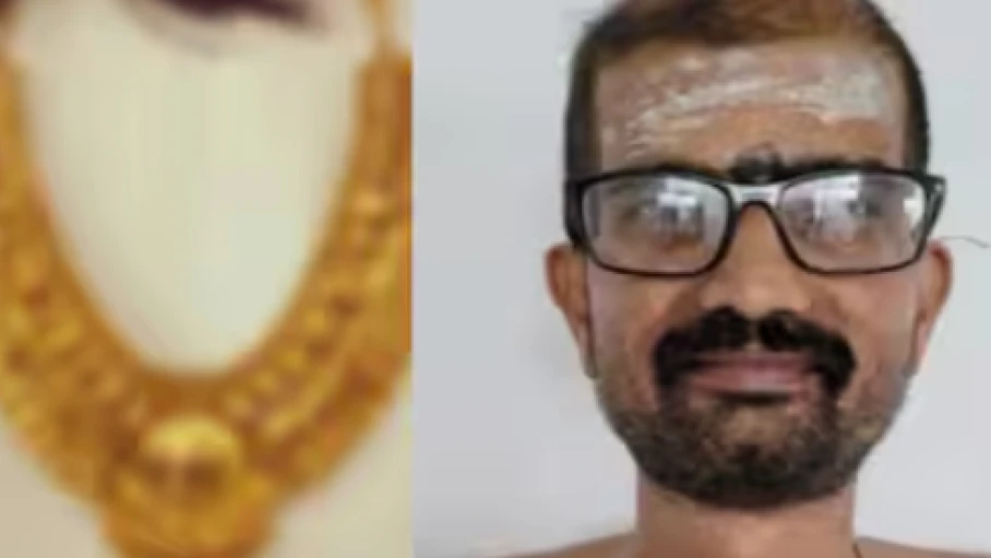 വിഗ്രഹത്തിൽ ചാർത്തിയ സ്വർണ്ണമാല കവർന്ന സംഭവത്തിൽ മേൽശാന്തി അറസ്റ്റിൽ