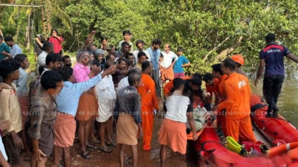 നെല്ലിയാടി പുഴയിൽ ചാടിയ ആളുടെ മൃതദേഹം കണ്ടെത്തി