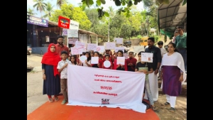 
                        കല്ലൂർ കൂത്താളി എ.എം.എൽ.പി. സ്കൂൾ ലഹരി വിരുദ്ധ പോരാട്ടത്തിൻ്റെ ഭാഗമായി ക്യാമ്പയിൻ സംഘടിപ്പിച്ചു