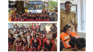 
                        സുരക്ഷയുടെ  ബാലപാഠങ്ങൾ തേടി കൂത്താളി എ.യു.പി. സ്കൂളിലെ കുരുന്നുകൾ