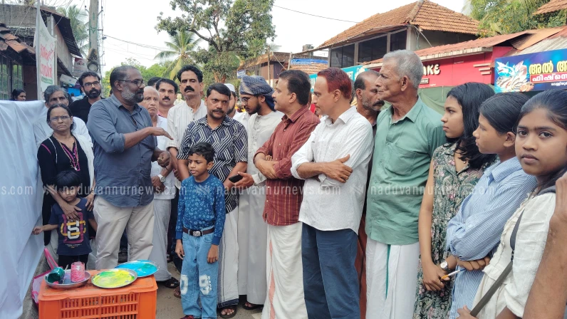 വെള്ളിയൂരിൽ ലഹരിക്കെതിരെ ഓപ്പൺ ക്യാൻവാസ് സംഘടിപ്പിച്ചു
