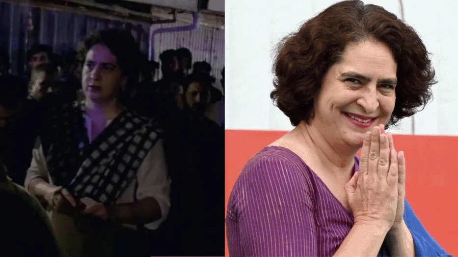 യാത്രാമധ്യേ കണ്ട കാർ അപകടത്തിൽ പരിക്കേറ്റവർക്ക് കൈത്താങ്ങായി പ്രിയങ്കാ ഗാന്ധി എംപി