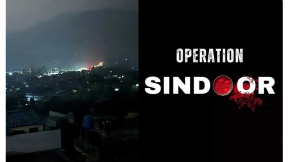  ഓപ്പറേഷൻ സിന്ദൂർ; തിരിച്ചടിച്ച് ഇന്ത്യ