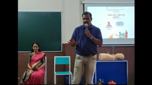 വെള്ളിയൂർ എ.യു.പി. സ്കൂളിൽ സുരക്ഷാ ക്ലാസ് സംഘടിപ്പിച്ചു
