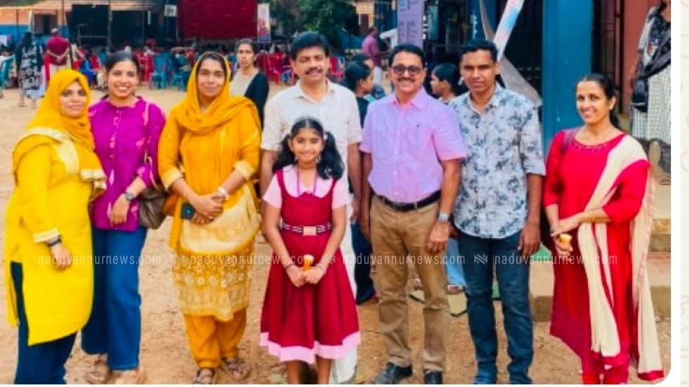  മേലടി ഉപജില്ലാ സ്കൂൾ കലോത്സവത്തിലെ താരമായി വന്മുകം - എളമ്പിലാട് എം.എൽ.പി. സ്കൂളിലെ അദ്വിത എസ്.