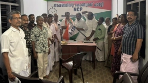 
                        ബാലുശ്ശേരിയിലെ ഗാന്ധിയനും സാംസ്കാരിക പ്രവർത്തകനുമായ കെ.പി. മനോജ് കുമാർ മാസ്റ്റർ എൻ സി പി എസ് ൽ ചേർന്നു