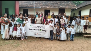 സുരക്ഷിത് മാർഗ് പദ്ധതിയ്ക്ക് മന്ദങ്കാവ് എ.എൽ.പി. സ്കൂളിൽ തുടക്കമായി