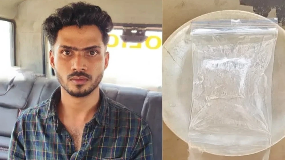  പയ്യോളിയിൽ എം ഡി എം എ യുമായി യുവാവ് പിടിയിൽ