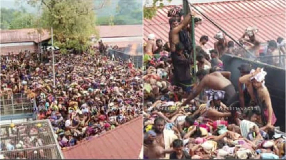  ശബരിമലയിൽ വൻ തിരക്ക്; ദർശന സമയം നീട്ടി