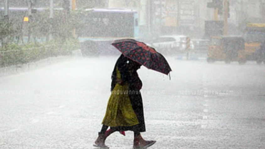 ഡിറ്റ് വാ ചുഴലിക്കാറ്റ്; സംസ്ഥാനത്ത് ഇന്നും മഴ തുടരും; അഞ്ച് ജില്ലകളിൽ യെല്ലോ അലേർട്ട്